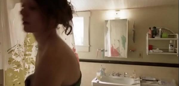  Emmy Rossum Nude Topless in Bathroom - Shameless S08E08
